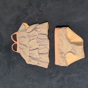 Two piece swimsuit. 3-6m Wonder Nation.